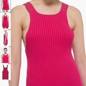 Helmut Lang Rib Organic Cotton Tank, size XS